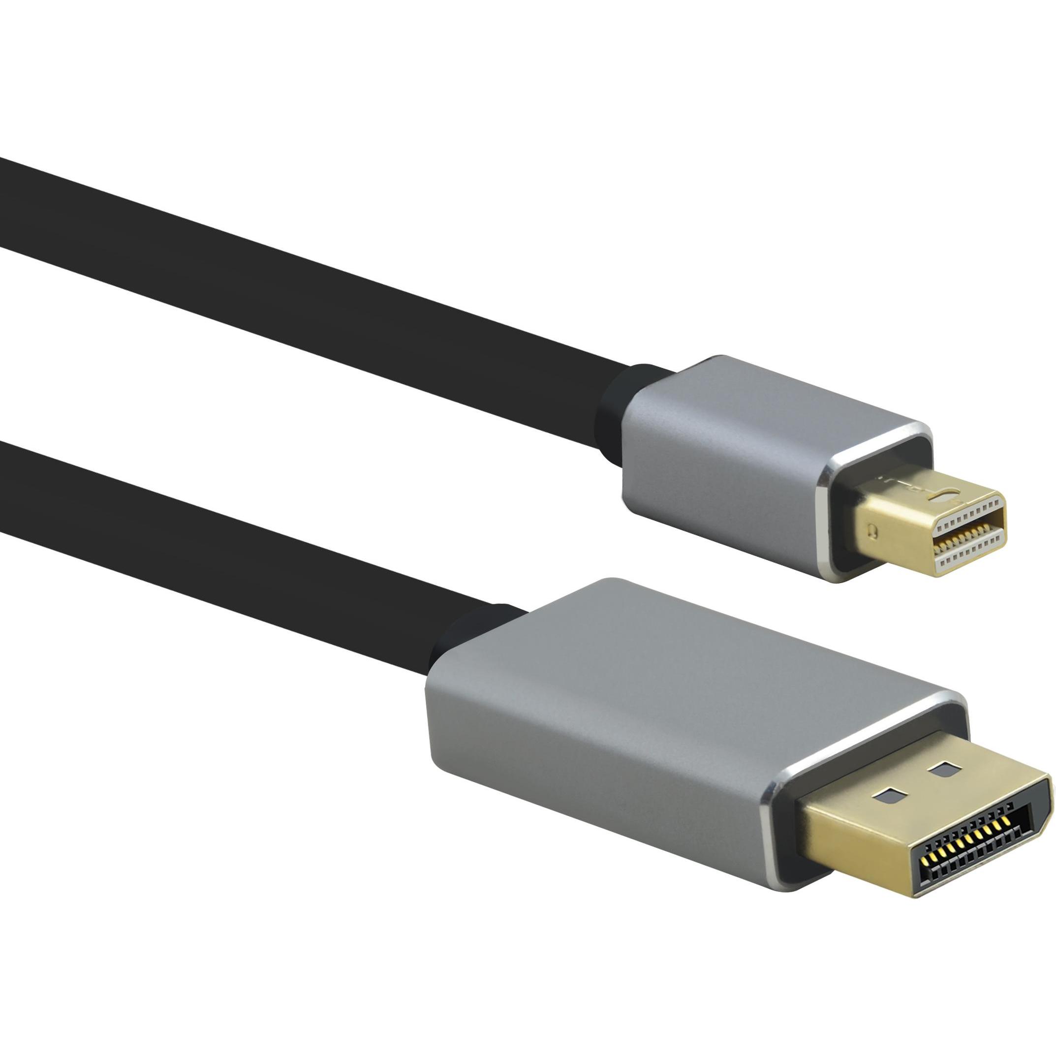 Helos PREMIUM DisplayPort-Kabel (2 m, DisplayPort), Video Kabel