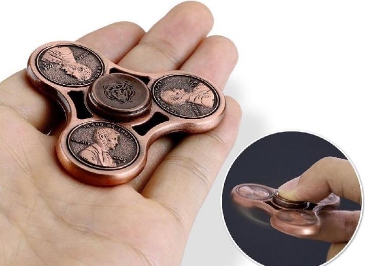 Image du produit FidgetSpinner One Cent Coins Dollar Pièce de monnaie Main Spinner