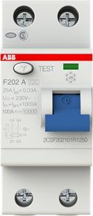 Immagine prodotto ABB RCD, F 202, 2 POLI