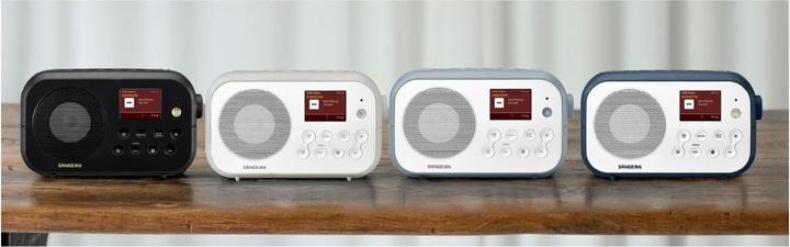 Actual product image Sangean DPR-42BT WHITE-GREY (DAB+, FM, Bluetooth)