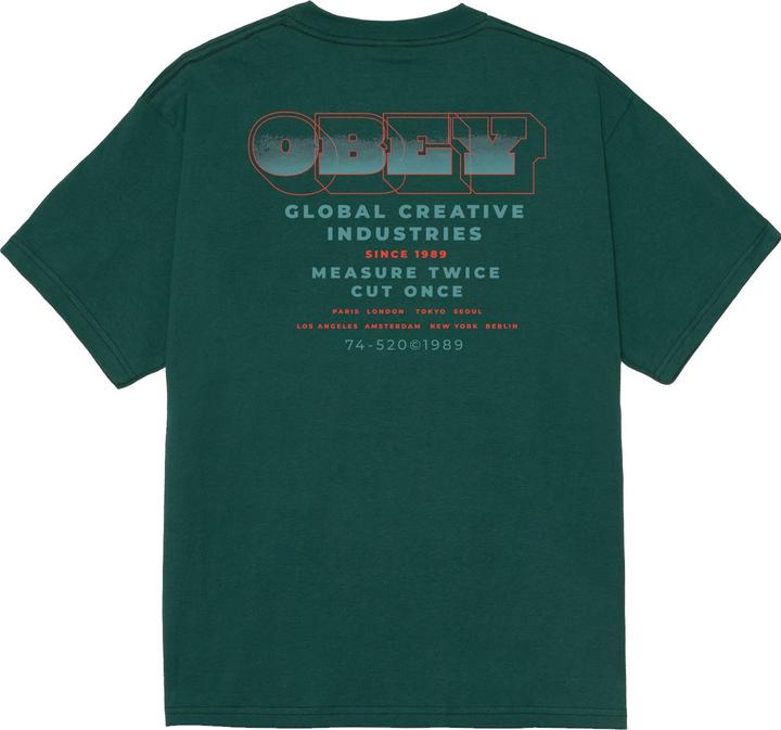 Immagine prodotto Obey Maglietta classica Measure Twice (M)