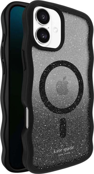 Actual product image Kate Spade Wavy MagSafe - iPhone 16 Plus case (dark) (Apple iPhone 16 Plus)