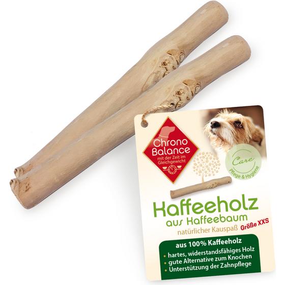 ChronoBalance Kaffeeholz - XXS (2er Paket), Hundespielzeug