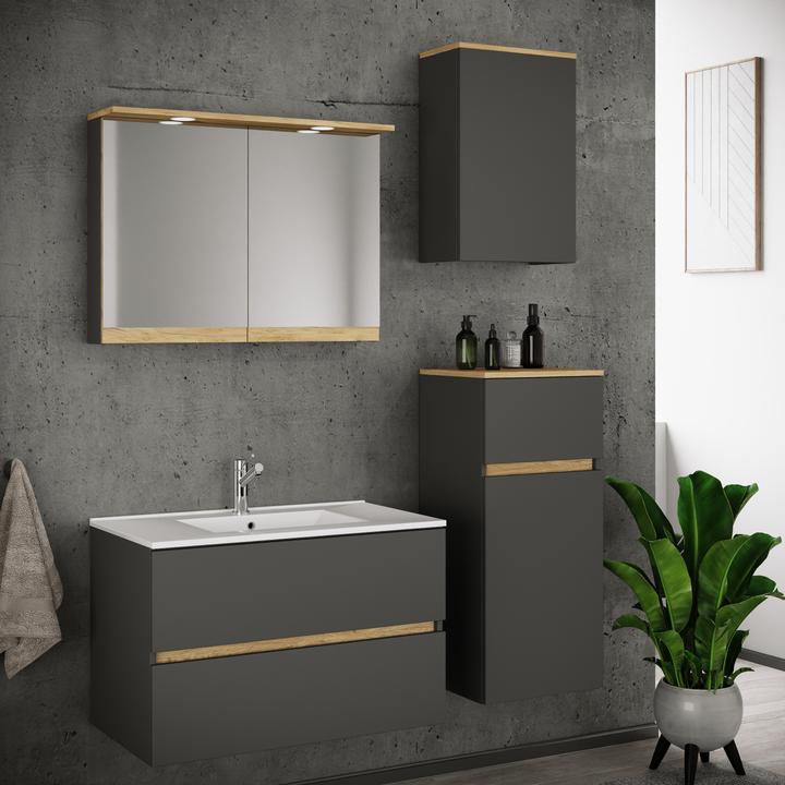 Produktbild VCM Badmöbel-Set mit Waschbecken Cosila-I 81