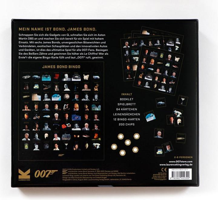 Produktbild James Bond Bingo (Deutsch, 2 - 7 Spieler)