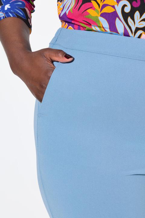 Immagine prodotto Ulla Popken Pantaloni con taglio della gamba ampio e dritto e cintura elastica (52)