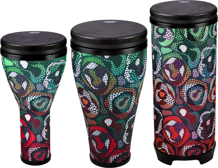 Actual product image Remo Festival Drum Combo Pack (Djembe, Timbales)
