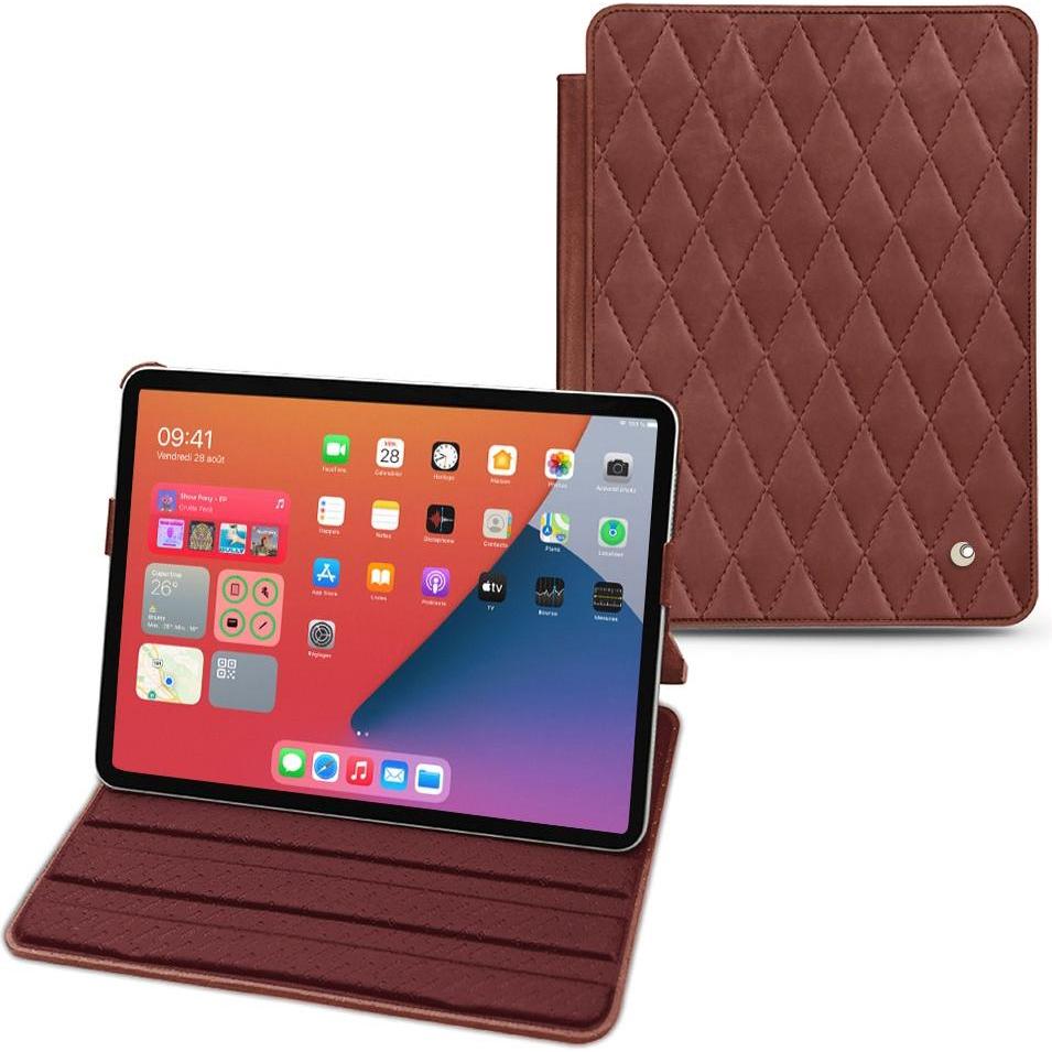 Noreve Lederschutzhülle horizontal (iPad mini 6), Tablet Hülle, Rot