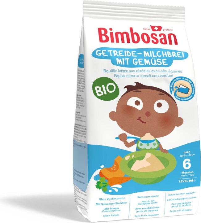 Image du produit Bimbosan Bouillie de lait biologique aux légumes 300g (300 g)