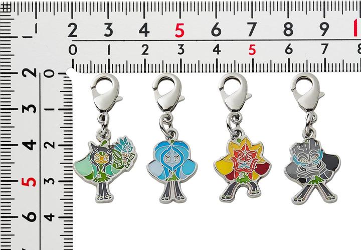 Immagine prodotto Pokémon Centro Pokemon - Portachiavi Ogerpon - 4 pezzi