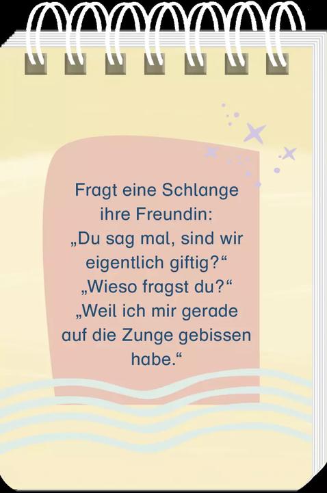 Actual product image Die lustigsten Tierwitze für Kinder (German, Jutta Wetzel, 2023)