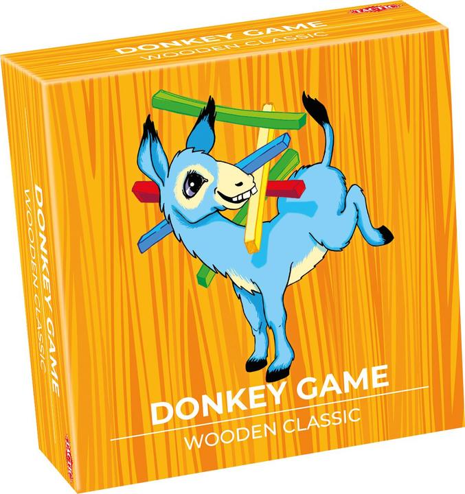 Tactic Balance game Trendy Donkey (Dänisch, Deutsch, Englisch, Estnisch, Finnisch, Französisch, Griechisch, Italienisch, Lettisch, Litauisch, Niederländisch, Norwegisch, Polnisch, Schwedisch, Spanisch, Ungarisch, 2 - 4 Spieler)