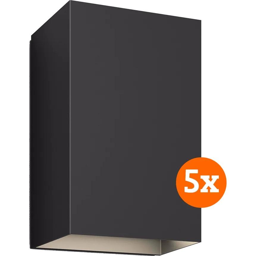 Philips Hue Resonate Muurlamp White und Color Zwart 5-Pack (36350227)