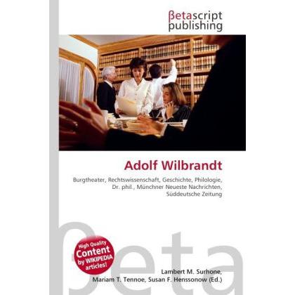 Adolf Wilbrandt, Ratgeber