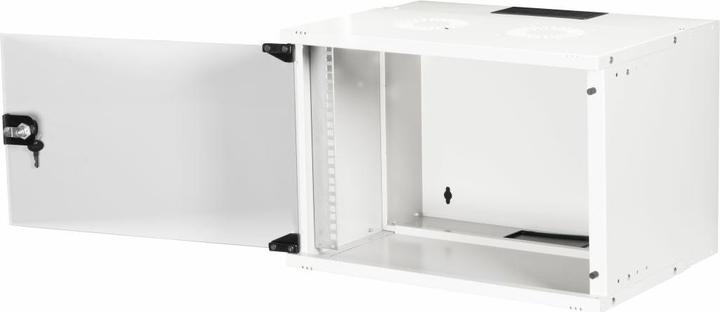 Actual product image equip Wall-mounted enclosure (7 RU, 19 inch rack)