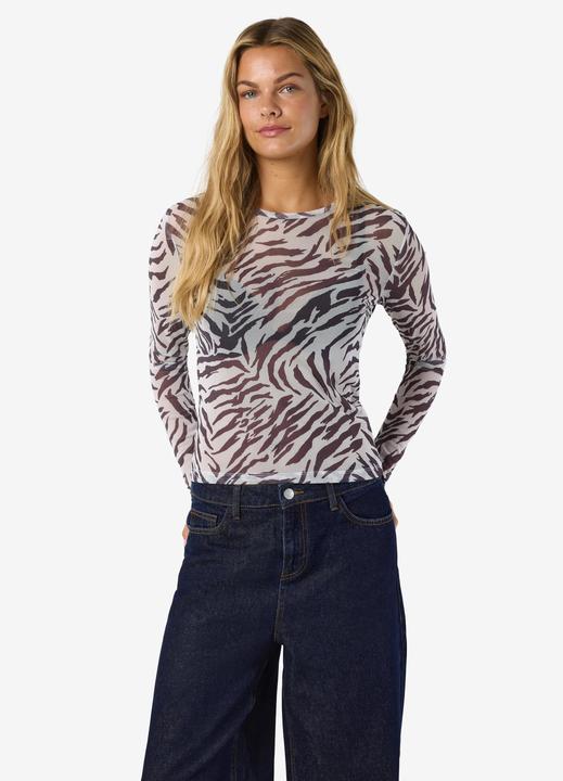 Immagine prodotto Noisy May Langärmeliges Mesh Oberteil (S)