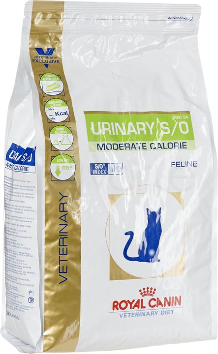 Produktbild Royal Canin VD Cat Urinary S/O Moderate Calorie 3,5kg (Senior, 1 Stk., 3500 g)