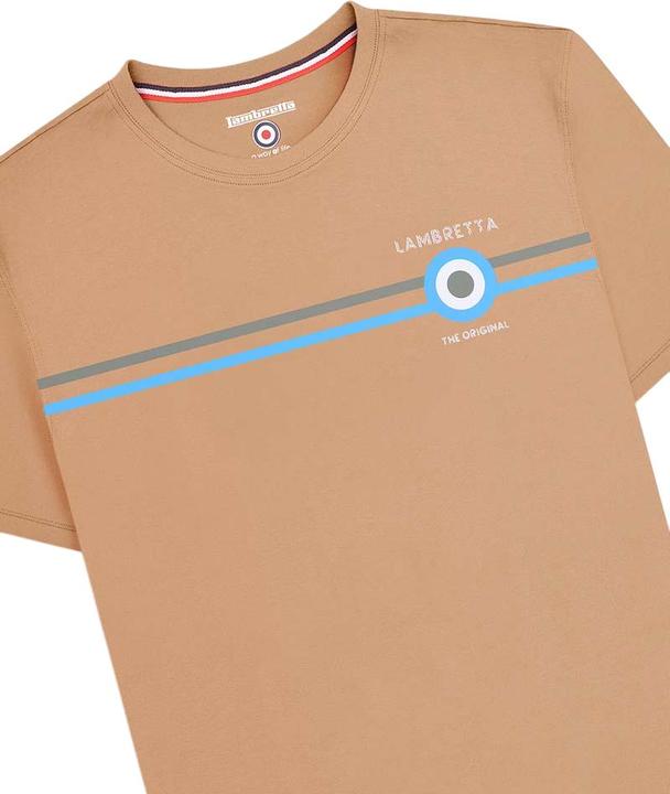 Immagine prodotto Lambretta Classic SS24 Maglietta Strisce Uomo (L)