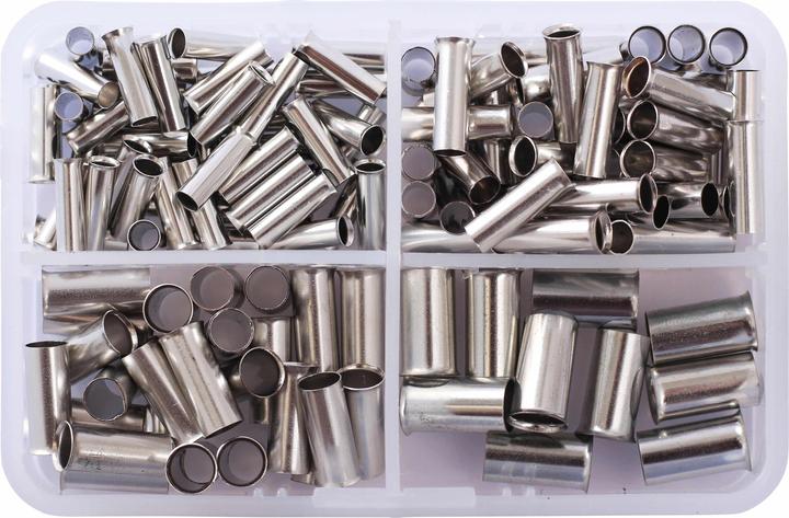 Quadrios 2010C393 Aderendhülsen-Sortiment Unisoliert 135 St.