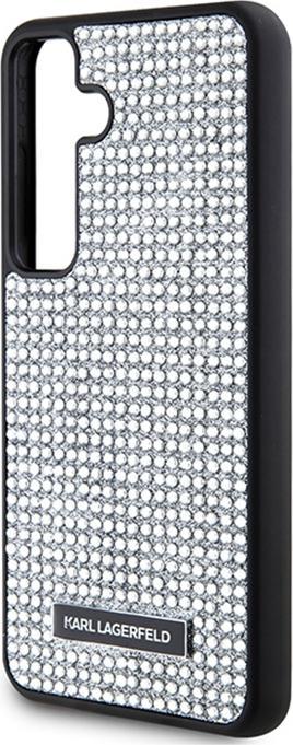 Produktbild Karl Lagerfeld KLHCSHDSPRS S921 hardcase srebrny/silver Rhinestone Metal Logo (Samsung Galaxy S24)