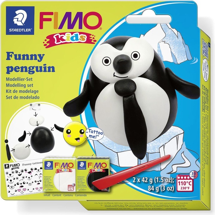 Produktbild Fimo Modelliermasse ® Kids ® Pinguin