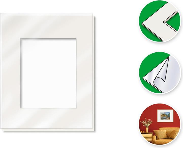 Image du produit Schipper 605320835 Peinture par numéros - Passe-partout pour format 24 x 30 cm avec verre en plastique (24 x 30 cm)