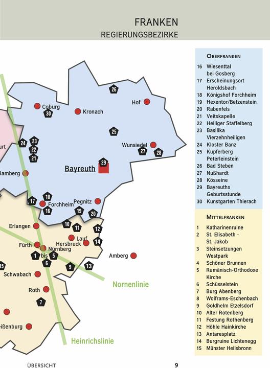 Produktbild Kraftplätze in Franken 2 (Deutsch, Wolfgang Körner, Wolfram Wolfram, 2022)