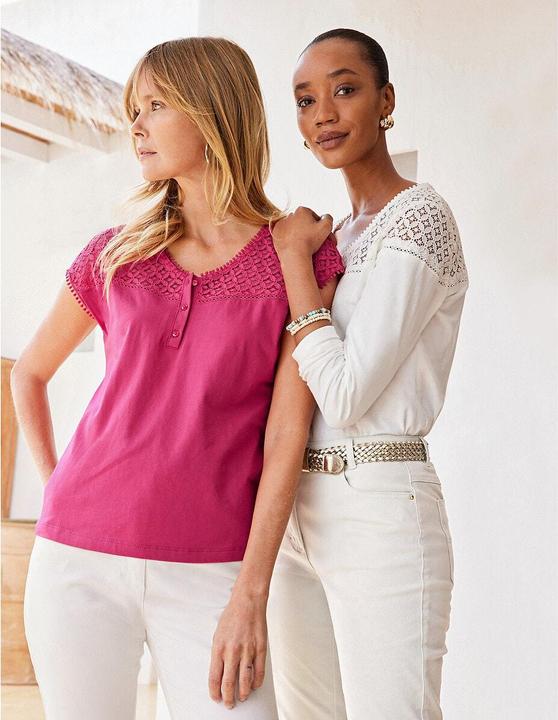 Immagine prodotto Anne Weyburn Pantaloni 7/8 in cotone elasticizzato (46)
