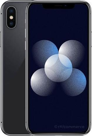 Re!commerce iPhone X (64 Go, Gris sidéral, 5.80", 12 Mpx, SIM simple, A / Comme neuf)