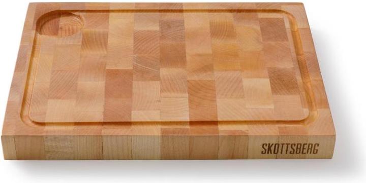 Actual product image Skottsberg Cutting board 35 x 25 x 3.5 cm, maple wood, face wood