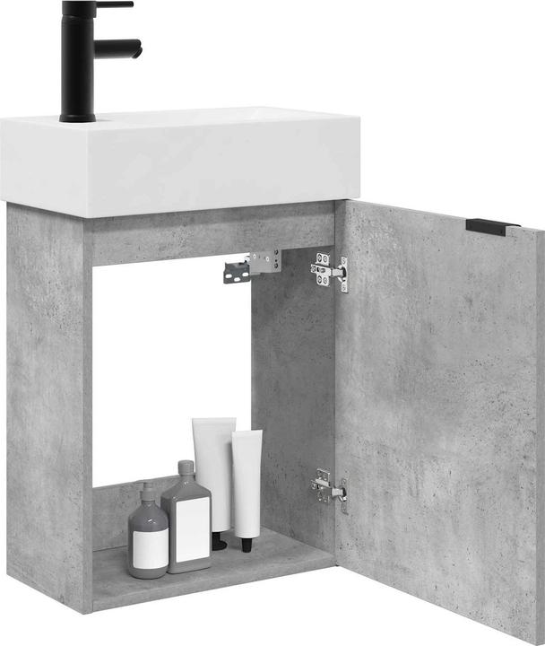 Produktbild vidaXL Badezimmerschrank (45.50 x 22.50 x 84 cm)