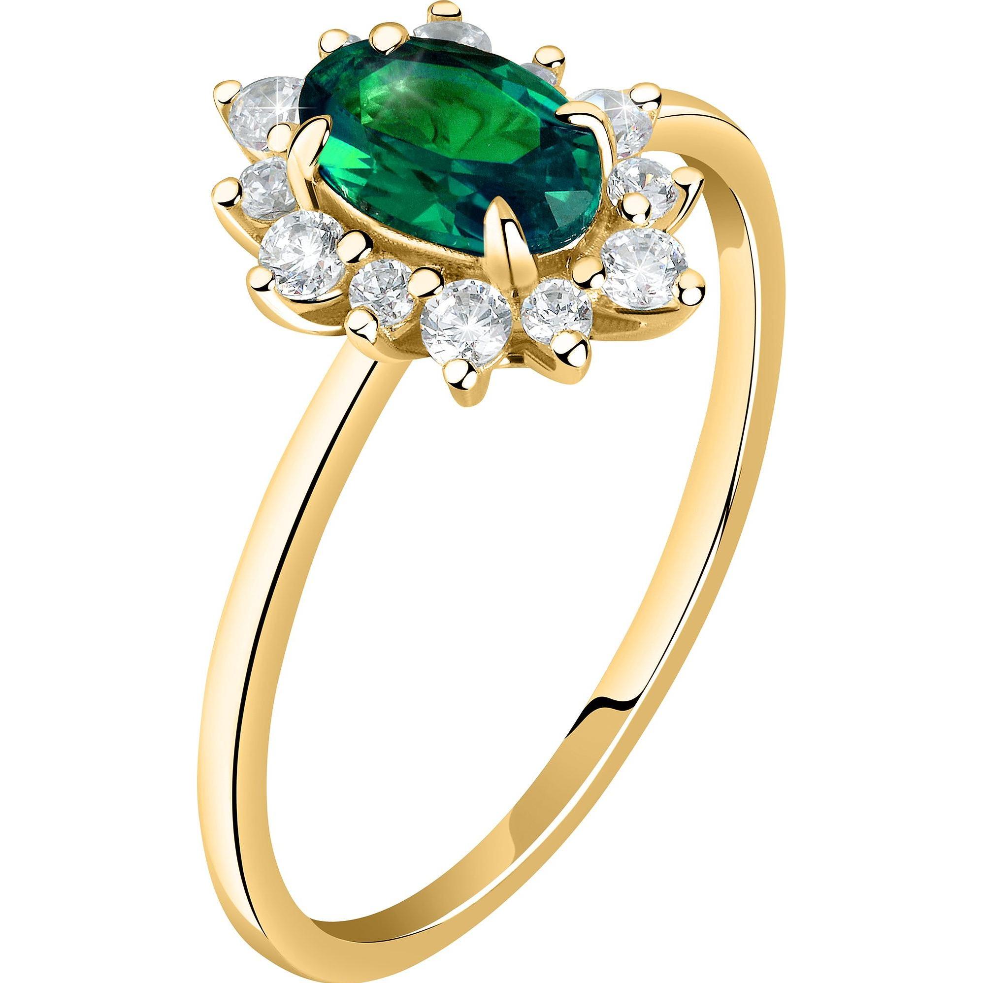 Live Diamond, Ring, Damenring, (54, 375/9 K Gold)