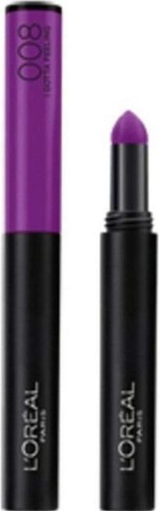 Actual product image L'Oréal Paris Infallible Matte Max Lipstick 8 Gotta Feeling 1 Count (008 Gotta Feeling)