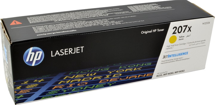 Actual product image HP 207X (Y)
