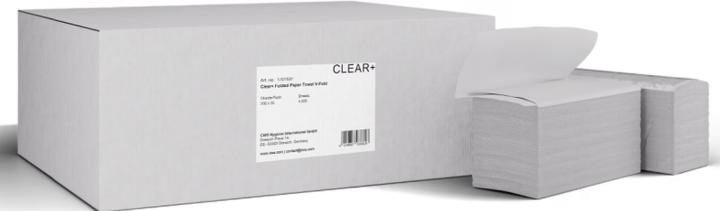 Actual product image Clear+ by CWS Folding paper V-fold (20x)