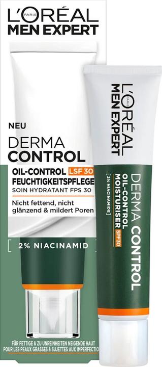 Produktbild L'Oréal Paris Männer Experte Mattierende Feuchtigkeitspflege mit LSF30 (40 ml, Tagescreme, SPF 30)