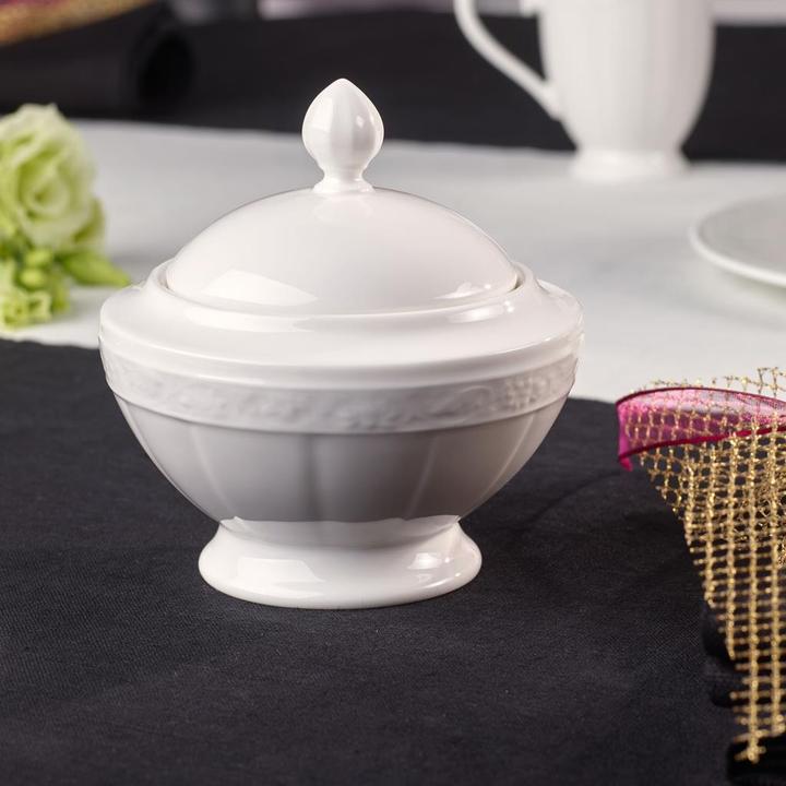 Produktbild Villeroy & Boch Zuckerdose 6 Pers. White Pearl (0.35 l)