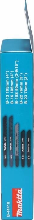 Actual product image Makita Jigsaw blade set 10 pcs. B-44