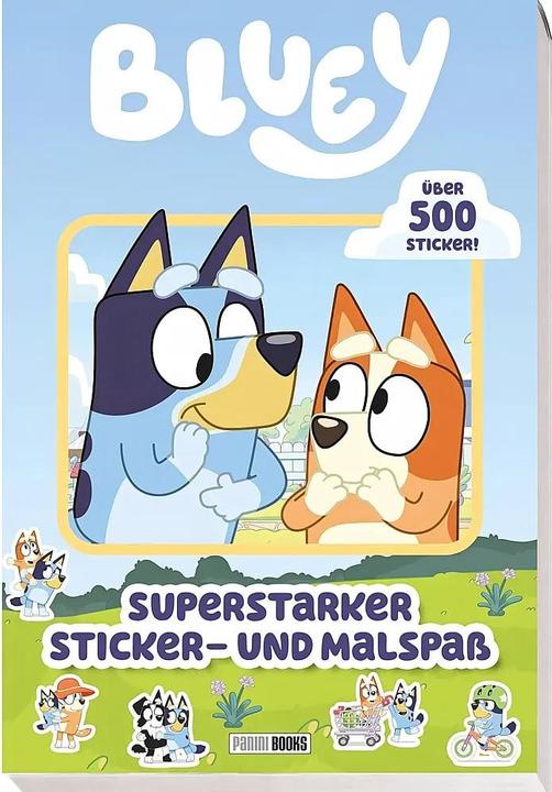 Produktbild Panini Bluey: Superstarker Sticker- und Malspass (500 Sticker)