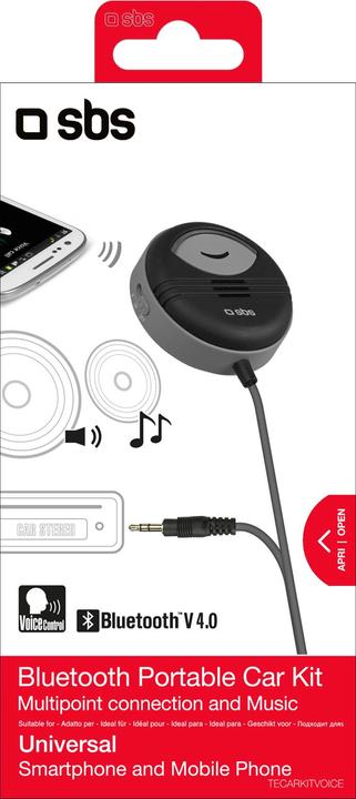 Actual product image SBS Wireless Portable Car kit