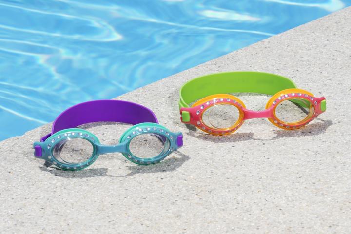 Actual product image Bestway Decorative swimming goggles 21101 mix price for 1 piece