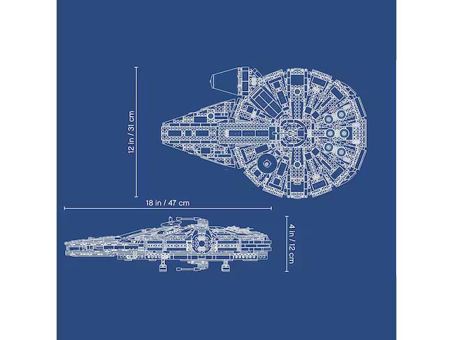 Actual product image LEGO Kessel Run Millennium Falcon (75212, LEGO Star Wars)