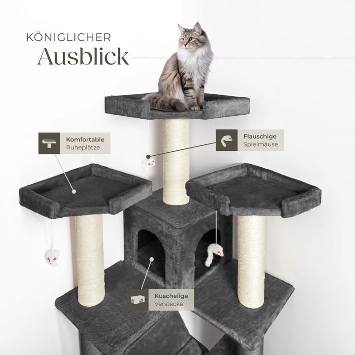 Produktbild tectake Knuti (186 cm, Anthrazit)