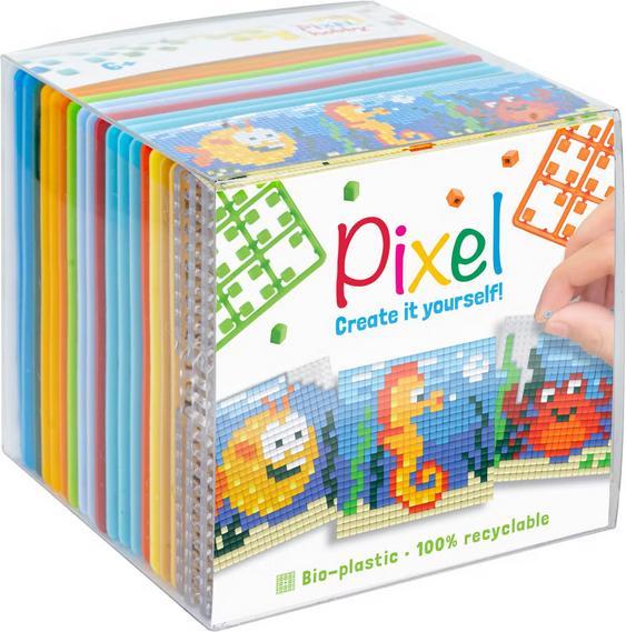 Actual product image Pixelhobby Pixel cube sea animals