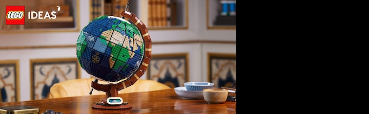 Produktbild LEGO Globus (21332, LEGO Ideas, LEGO Seltene Sets)