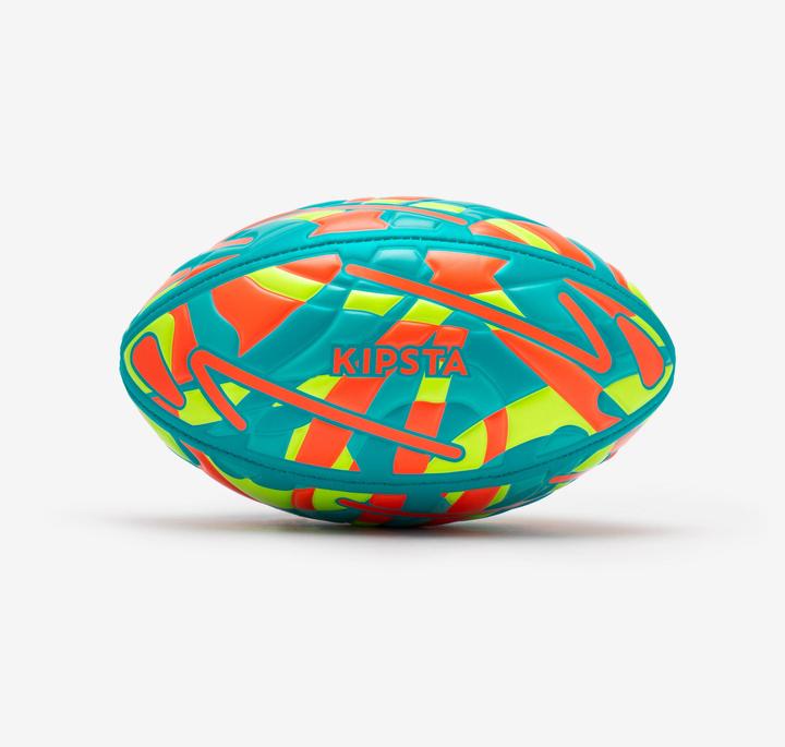 Immagine prodotto Kipsta Pallone da rugby da spiaggia City Medium - R100 blu/arancio