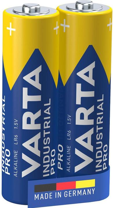 Immagine prodotto Varta Industria degli alcali per batterie. AA Mignon LR6 4006 Ind - Batteria - Mignon (AA) (2 pz., AA, 2960 mAh)