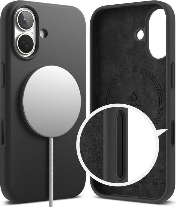 Produktbild Ringke Silikon Magnetische MagSafe Hülle für iPhone 17 - Lila (Apple iPhone 17)