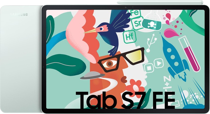 Image du produit Samsung Galaxy Tab S7 FE (WLAN uniquement, 12.40", 64 Go, Mystic Green)