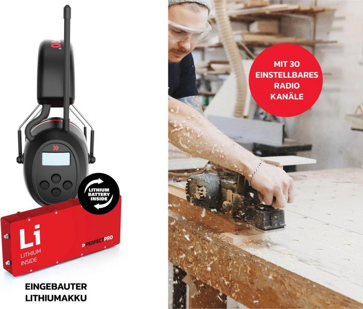 Produktbild PerfectPro Earmuffs H-40 (1 x)